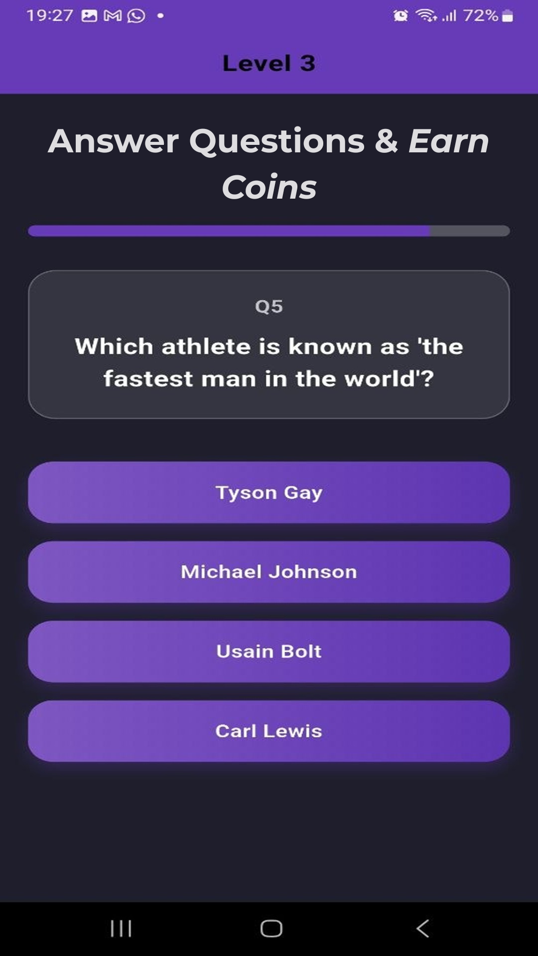 Quiz Screen